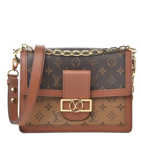 louis vuitton reverse monogram dauphine mm|louis vuitton tote reverse monogram.